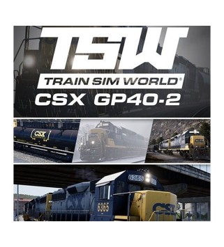 Train Sim World - CSX GP40-2 Loco Add-On DLC Steam Key EUROPE